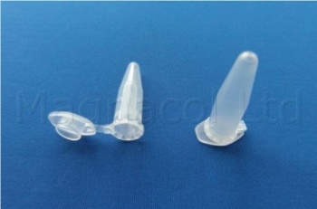 Plastic Centrifuge Tubes 1.5mm With Push Cap - Pack of 500